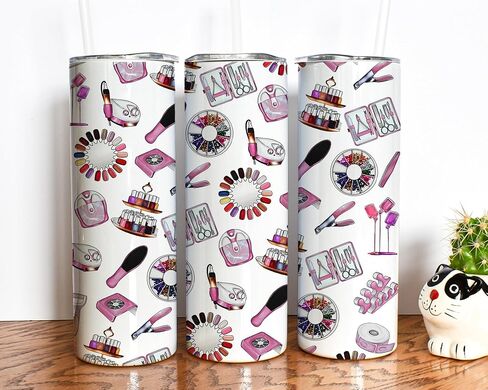 Nail Tech Tumbler, Nail Tech Gifts, Nail Tech Cup, Nail Technician Coffee Mug Pink, Nail Technician Gift in Saudi Arabia