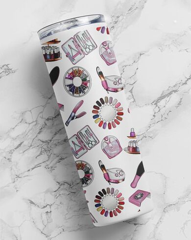 Nail Tech Tumbler, Nail Tech Gifts, Nail Tech Cup, Nail Technician Coffee Mug Pink, Nail Technician Gift in Saudi Arabia
