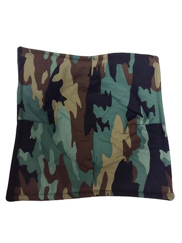 ميكروويف آمنة مقاومة للحرارة طبق عشاء دافئ لوحة مركبة مطلية في نسيج كامو بني وخضراء in Kuwait