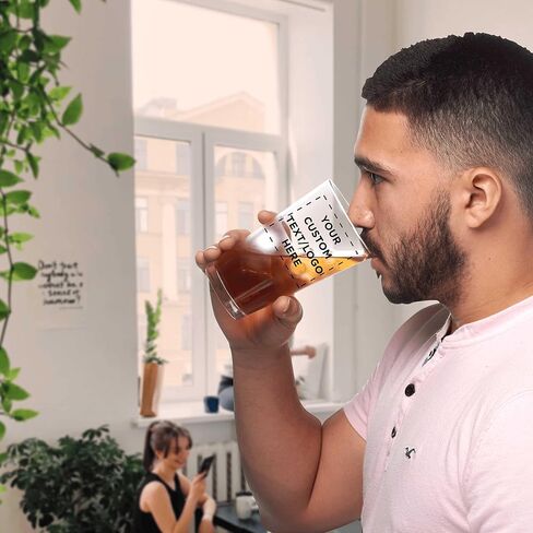مخصص Libbey Pint Glass 16 أوقية. مجموعة من 10 ، حزمة كبيرة مخصصة - أكواب بيرة ، شربات شابطة - واضحة - واضحة in Saudi Arabia