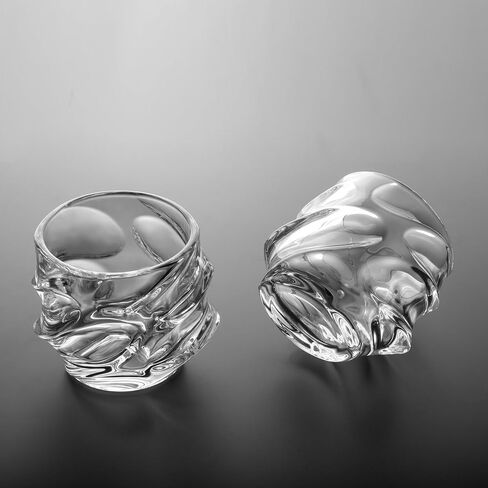 Kanars Old Fashioned Whiskey Glasses 11 Oz - مجموعة نظارات صخور الإمبراطور مجموعة من 4 لكوكتيل البوربون سكوتش سكوتش سكونياك - الأدوات الزجاجية الكريستالية الثقيلة - فريدة من نوعها للرجال هدية in Saudi Arabia