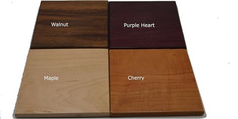 Personalized Wooden Coasters with Monogram, Wedding Date Engraved, Family Name- Choice of Wood (Wedding Couple) in Kuwait