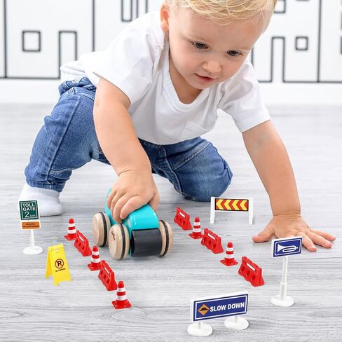 Toyandona 1 مجموعة لافتات مرور ، علامات الشوارع تلعب للأطفال in Kuwait