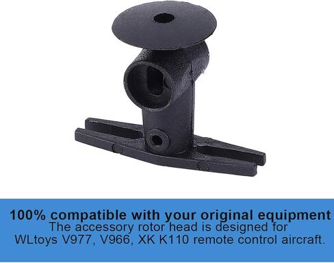 RC Accessories 2PCS ROTOR HEAD WLTOYS V977 V966 XK K110 RC ALCRAFT تحسن الأداء قطع الغيار الأطفال الأطفال التعليمية in Kuwait