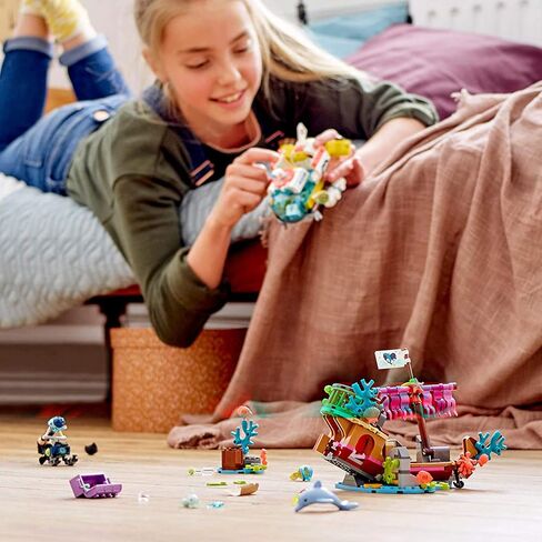 LEGO Friends Dolphins Rescue Mission 41378 Building Kit with Toy Submarine and Sea Creatures, Fun Sea Life Playset with Kacey and Stephanie Minifigures for Group Play (363 Pieces) in Saudi Arabia