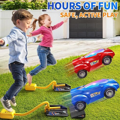 Rocket Launcher for Kids, 12 Foam Rockets, Launch up to 100+ft, Outdoor Outside Backyard Toys for Boys & Girls, Birthday Gift Toys for Kids Boys Girls Age 3 4 5 6 7 8 Years Old in Saudi Arabia