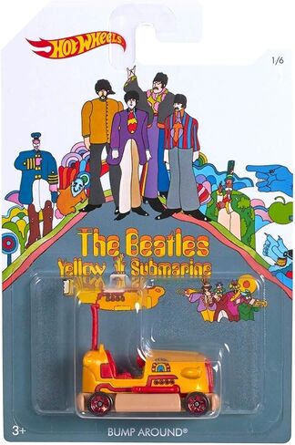 Hot Wheels 2016 The Beatles Yellow Supmarine Collection حول in Kuwait