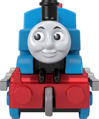 Thomas & Friends by Fisher-Price Train Train ، محرك Mattel 80th الصغير مع سيارات Deco و 2 Stock مع شحن كريستال أحمر in Saudi Arabia