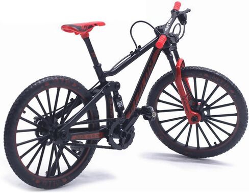 Kakalote Mini Finger Pikes ، 1:10 Scale Alloy Mountain Bicycle Model Descorting Decoration Crafts لمحبي ركوب الدراجات في عيد ميلاد هدايا حفلة عيد ميلاد (أحمر) in Kuwait