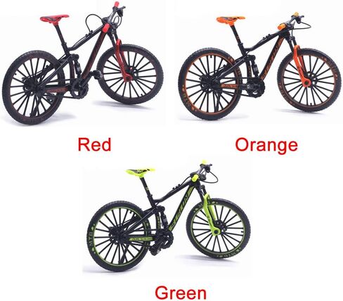 Kakalote Mini Finger Pikes ، 1:10 Scale Alloy Mountain Bicycle Model Descorting Decoration Crafts لمحبي ركوب الدراجات في عيد ميلاد هدايا حفلة عيد ميلاد (أحمر) in Kuwait