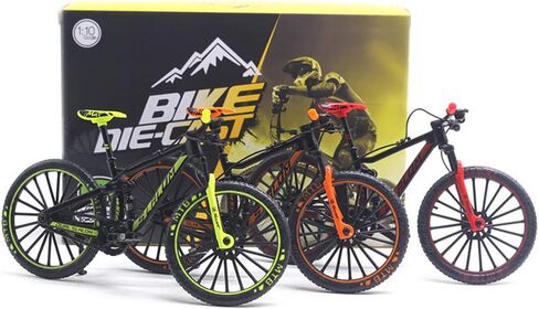 Kakalote Mini Finger Pikes ، 1:10 Scale Alloy Mountain Bicycle Model Descorting Decoration Crafts لمحبي ركوب الدراجات في عيد ميلاد هدايا حفلة عيد ميلاد (أحمر) in Kuwait