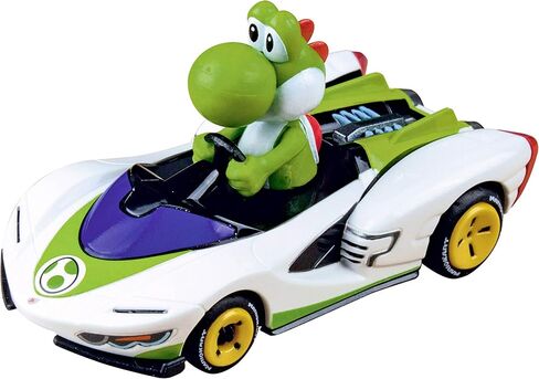 Carrera 64183 Mario Kart P-Wing Yoshi 1:43 Scale Scale Slot Car Racing Moting Go Slot Car Toy Track Track in Kuwait