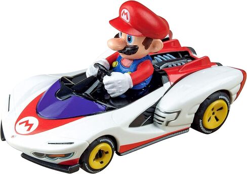Carrera 64182 Mario Kart P-Wing Mario 1:43 Scale Scale Slot Car Racing Moting Go Slot Car Toy Track Track in Kuwait