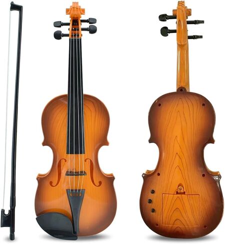 16 Inch Violin Toy for Kids, 4 Strings Violin Toys Musical Instruments for Children,Multifunctional Portable Electronic Instrument in Saudi Arabia