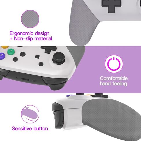 JDDWIN Wireless Controller Compatible With Nintendo Switch/Lite/Oled/Switch Pro Controller,Switch Remote Gamepad with NFC Amiibo,Dual Vibration, Wake -Up And Motion Control Function. Design for The Legend of Zelda: Tears of the Kingdom Edition in Saudi Arabia