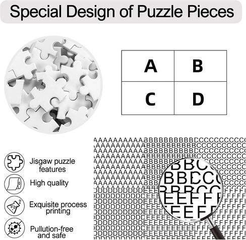 Custom Puzzle from Photo, Personalized Puzzle for Adults 120/200/300/500/1000 Pieces, Customized Jigsaw Puzzle Gift for Family, Wedding, Friend in Saudi Arabia