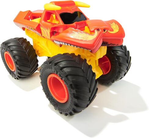 Monster Jam Smash & Bash 2-Pack Monster Trucks, Megalodon & El Toro Loco, 1:64 Die Cast Repairable Monster Truck, Kids Toys for Boy and Girls Ages 3 and up in Saudi Arabia