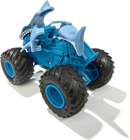Monster Jam Smash & Bash 2-Pack Monster Trucks ، Megalodon & El Toro Loco ، 1:64 Die Cast Truck Railable Truck ، Kids Toys for Boy and Girls Age 3 and Up in Kuwait