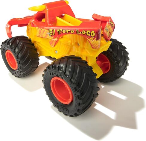 Monster Jam Smash & Bash 2-Pack Monster Trucks ، Megalodon & El Toro Loco ، 1:64 Die Cast Truck Railable Truck ، Kids Toys for Boy and Girls Age 3 and Up in Kuwait