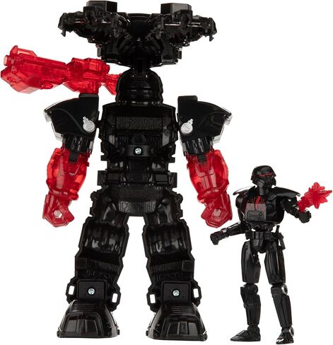 Star Wars Epic World of Action Suit Dark Trooper Mech Mech Suit ، بدلة ميكانيكية 6.5 بوصة وشخصية عمل 4 بوصة ، ألعاب للبنين والبنات الذين تتراوح أعمارهم بين 4+ in Kuwait