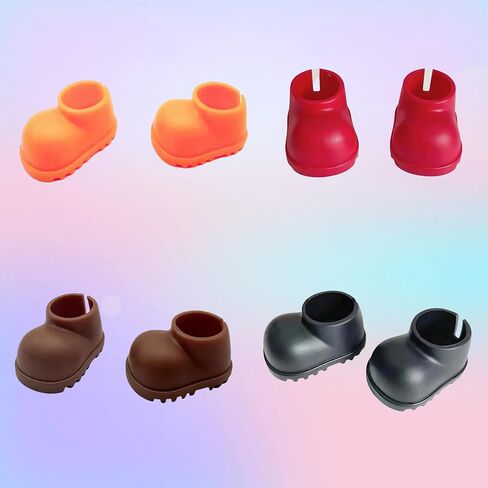 أحذية Doll for Labubu ، 10 أزواج مجموعة أحذية Labubu لطيفة ، بما في ذلك Pink Labubu Boots ، إكسسوارات Labubu 17 سم (بدون دمية) in Saudi Arabia