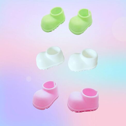 أحذية Doll for Labubu ، 10 أزواج مجموعة أحذية Labubu لطيفة ، بما في ذلك Pink Labubu Boots ، إكسسوارات Labubu 17 سم (بدون دمية) in Saudi Arabia