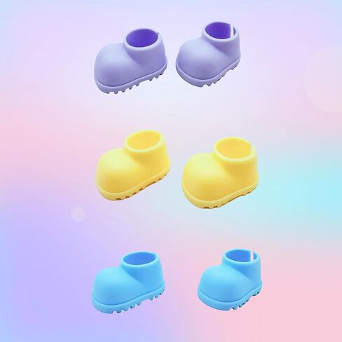 أحذية Doll for Labubu ، 10 أزواج مجموعة أحذية Labubu لطيفة ، بما في ذلك Pink Labubu Boots ، إكسسوارات Labubu 17 سم (بدون دمية) in Saudi Arabia