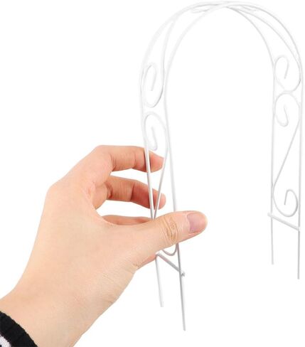 DECHOUS 2PCS MINI ARCH Frame Dollhouse Dollhouse Wedding Arch Decoration for Gaardy Garden Dollhous in Kuwait