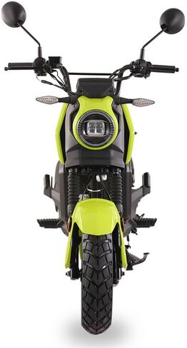 L7 Motorsports Menace 175cc EFI دراجة نارية ، مصباح أمامي LED عالي الأداء ، الأصفر والأسود ، المرايا المزدوجة ، in Kuwait
