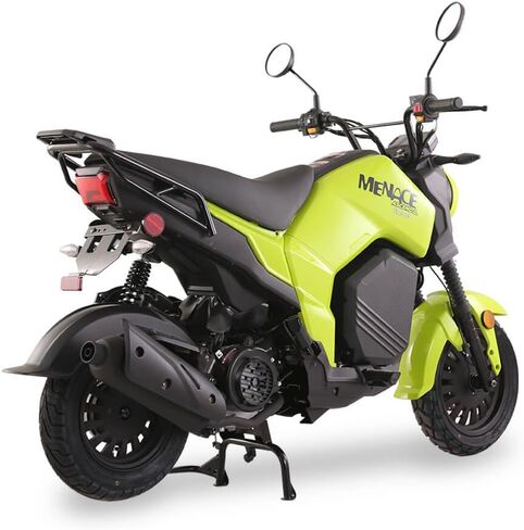 L7 Motorsports Menace 175cc EFI دراجة نارية ، مصباح أمامي LED عالي الأداء ، الأصفر والأسود ، المرايا المزدوجة ، in Kuwait
