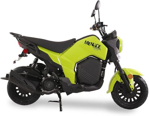 L7 Motorsports Menace 175cc EFI دراجة نارية ، مصباح أمامي LED عالي الأداء ، الأصفر والأسود ، المرايا المزدوجة ، in Kuwait