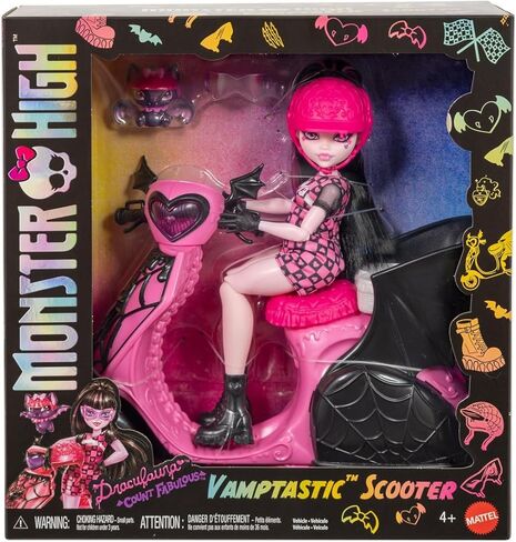 Draculaura و Scooter Monster Hig in Saudi Arabia