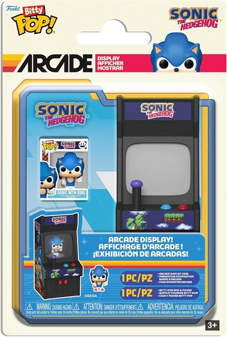 Funko Pop Bitty Arcade: Sonic the Hedgehog - فكرة الهدية - البضائع الرسمية - ألعاب للأطفال والكبار - عشاق الرسوم المتحركة/الرسوم المتحركة - شخصية نموذج لهواة الجمع in Kuwait
