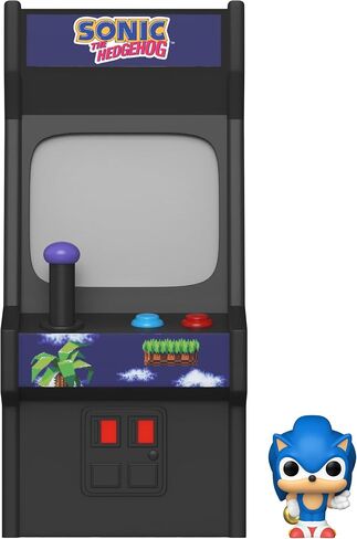 Funko Pop Bitty Arcade: Sonic the Hedgehog - فكرة الهدية - البضائع الرسمية - ألعاب للأطفال والكبار - عشاق الرسوم المتحركة/الرسوم المتحركة - شخصية نموذج لهواة الجمع in Kuwait