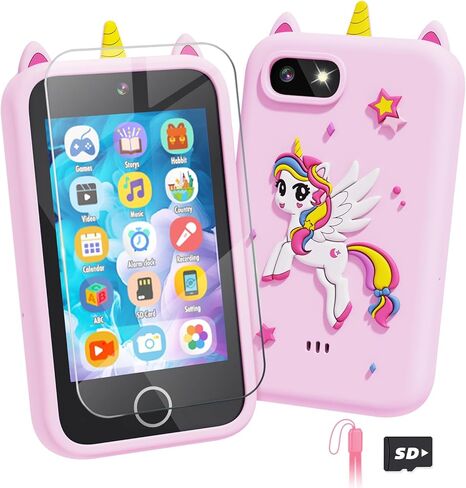 الهاتف الذكي للأطفال ، هاتف Spider Toys للأولاد 3 4 5 6 7 7 8 سنوات ، كاميرا مزدوجة ، 3.5 '' 'هواتف الأطفال التي تعمل باللمس ، لعبة تعليمية لأطفال عيد ميلاد الأطفال ، ABC التعلم ، العادة المتتبع in Kuwait