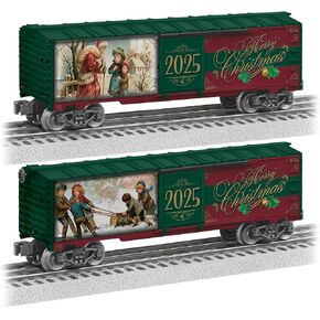 Lionel 2025 Christmas O Gauge Model Train Boxcar in Kuwait