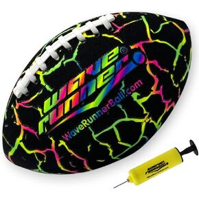 Wave Runner Grip It, Size 9.25in - Water Football, Beach Toys, Kids Outdoor Games for Summer | Pool Toys Football - Special Grip Pattern, Double Laced, Lightweight, All Weather Fun Water Toy in Kuwait