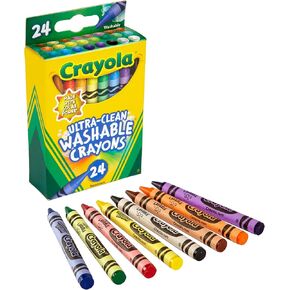 تلوين Crayola القابل للغسل ، اللوازم المدرسية ، 24 العد in Kuwait