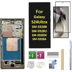 شاشة LCD JMBTQ Galaxy A54 مع إطار بديل لهاتف Samsung Galaxy A54 SM-A546U SM-A546U1 A546U A546U1 شاشة LCD تعمل باللمس مع إطار + أداة 6.4 (بصمة الإصبع غير مدعومة) in Kuwait