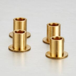 4Pcs Steering Front Knuckles Flange Brass Bushing for Axial SCX10 RC Car #1140 in Kuwait