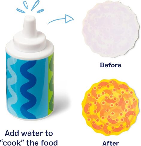 Melissa & Doug Simmer & Stir Stovetop Play Set with Water Wow!® Color Reveal Play Food Preschool Toy Ages 3+ in Saudi Arabia