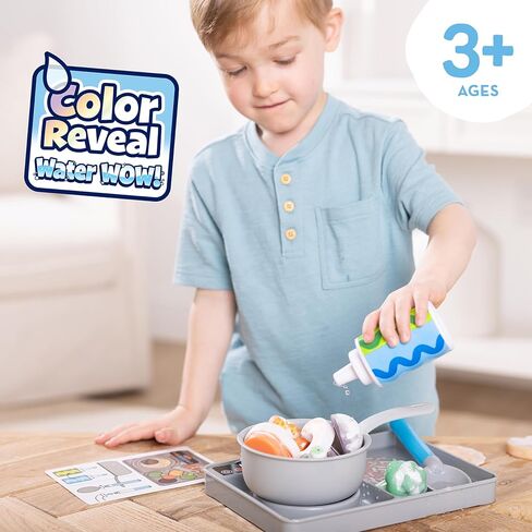 Melissa & Doug Simmer & Stir Stovetop Play Set with Water Wow!® Color Reveal Play Food Preschool Toy Ages 3+ in Saudi Arabia