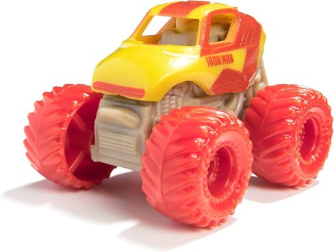 Monster Jam Toy Truck Mini Jams 5pk Marvel in Saudi Arabia