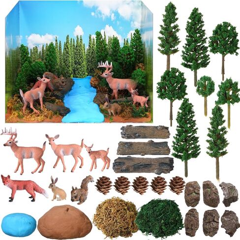 Ocean Diorama Kit Project Project Supplies Under the Sea Animals Fors Small Shark Fish Tors in Saudi Arabia