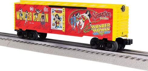 Lionel DC Comics Wonder Woman 90 Years of DC O Gauge Model Train Train Boxcar in Kuwait