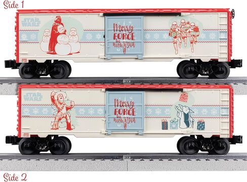 Lionel Disney Star Wars Christmas O Gauge Model Train Train Boxcar in Kuwait