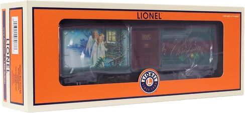 Lionel 2025 Christmas Music O Gauge Model Train Boxcar in Saudi Arabia