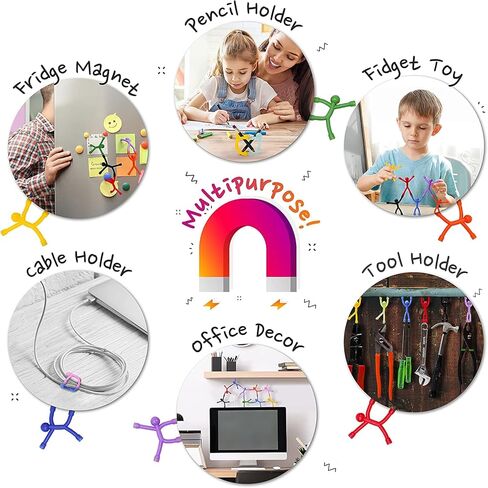 Magmen STEM Magnetic Travel Toys 10pc ، رحلة برية للسيارة ، وتخزين المواد الغامضة للألعاب الحسية للأطفال 3 سنوات وما فوق in Kuwait