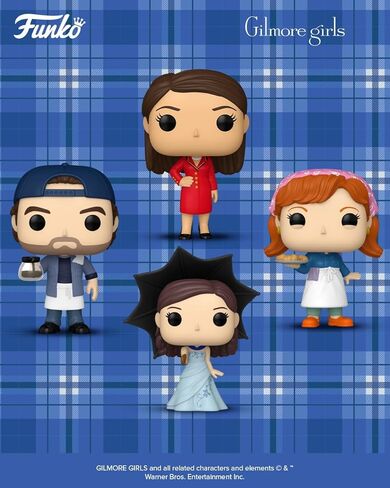 فونكو بوب! TV: Gilmore Girls 25th Anniversary - Luke Danes - رقم فينيل قابلة للتحصيل - فكرة الهدية - البضائع الرسمية - ألعاب للأطفال والكبار - عشاق التلفزيون - نموذج نموذج لهواة الجمع والعرض in Kuwait