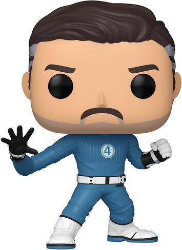 Funko Pop! Marvel: The Fantastic Four: First Steps - Mr.Fantastic - Fantastic Four (2025) - Collectable Vinyl Figure - Gift Idea - Official Merchandise - Toys for Kids & Adults - Movies Fans in Saudi Arabia